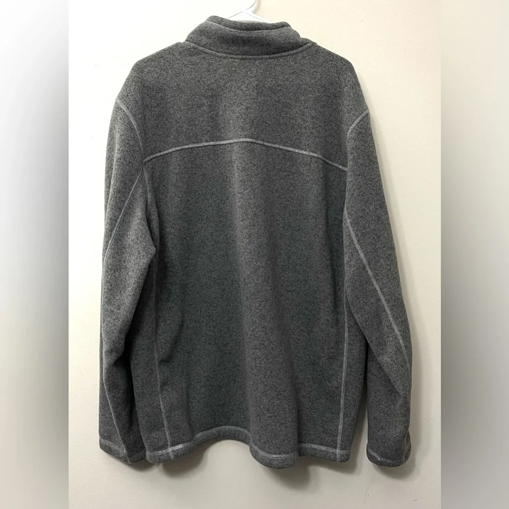 The North Face Gray Quarter Zip Fleece XXL Outdoorsy Winter Gorpcore Sweater‎